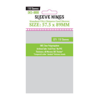 Sleeve Kings USA Chimera méretű kártyavédő  (110 db-os csomag) 57.5 X 89 mm