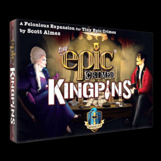 Tiny Epic Crimes: Kingpins társasjáték kiegészítő, angol nyelvű