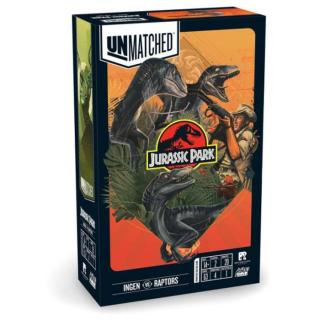 Unmatched: Jurassic Park – InGen vs. Raptors társasjáték, angol nyelvű