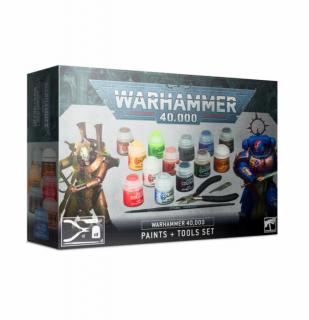 Warhammer 40000 paints and tools - festék készlet