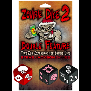 Zombie Dice 2 Double Feature angol nyelvű társasjáték