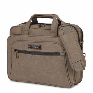 Aoking Zöldesbarna Laptop Táska