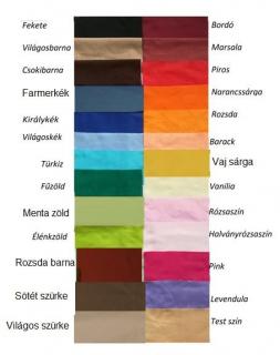 3 részes egyszínű ágyneműhuzat egyszínű (választható színekkel)