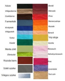 Pamut lepedő egyszínű 150x230cm (választahtó színek)