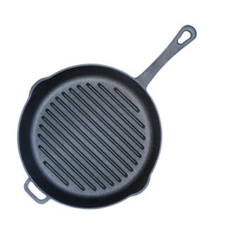 Biol Grill Serpenyő öntöttvas 28 cm vas nyéllel