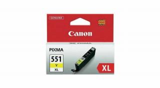 Canon CLI-551XL sárga eredeti tintapatron