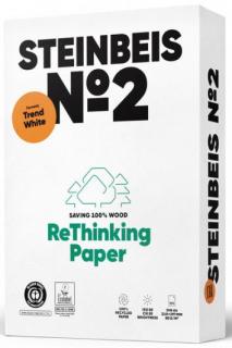 A/4 Steinbeis No.2 Trend White 80g. újrahasznosított másolópapír ISO 80-as fehérségû