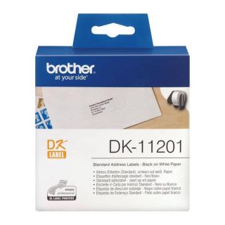 Brother DK-11201 elõvágott címke (29 mm x 90 mm)