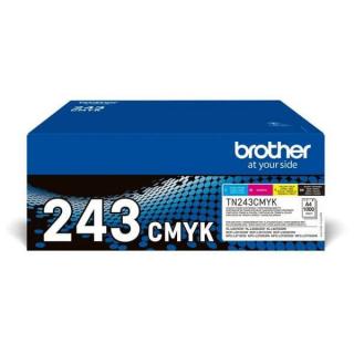 Brother TN243 eredeti toner csomag (fekete, cyan, magenta, sárga) | L3210 | L3270 | L3510 | L3550 | L3730 | L3770 |