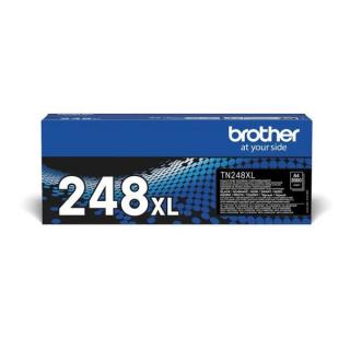 Brother TN248XL BK nagy kapacitású fekete eredeti toner | HL-L8230 | HL-L8240 | DCP-L3520 | DCP-L3560 | MFC-L3740 | MFC-L8340 | MFC-L8390 |