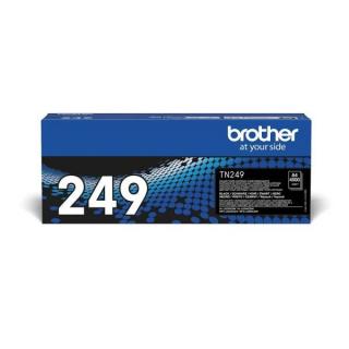 Brother TN249 BK szuper nagy kapacitású fekete eredeti toner | HL-L8230 | HL-L8240 | MFC-L8340 | MFC-L8390 |