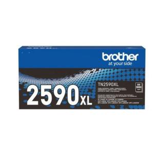 Brother TN2590XL nagy kapacitású fekete eredeti toner