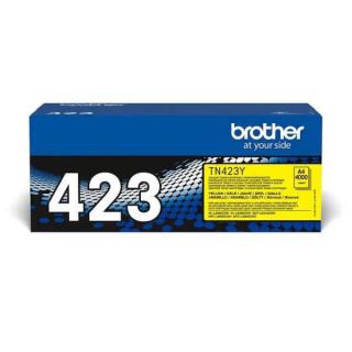 Brother TN423 Y nagy kapacitású sárga eredeti toner | L8260 | L8360 | L8410 | L8690 | L8900 |