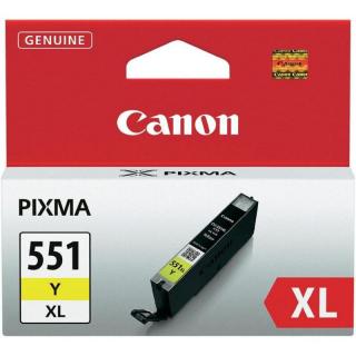 Canon CLI-551 XL Y sárga eredeti patron