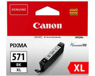 Canon CLI-571XL BK fotó fekete eredeti patron