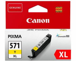 Canon CLI-571XL Y sárga eredeti patron