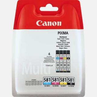 Canon CLI-581 eredeti patron csomag (fotó fekete, cyan, magenta, sárga)
