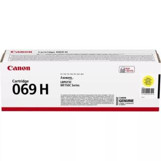 Canon CRG-069H Y nagy kapacitású sárga eredeti toner