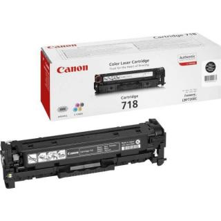 Canon CRG-718 BK fekete eredeti toner