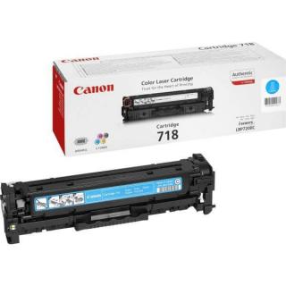 Canon CRG-718 C cyan kék eredeti toner