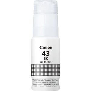 Canon GI-43 BK fekete eredeti tinta palack
