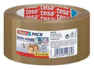 Csomagolószalag, 50 mm x 66 m, TESA "Ultra Strong", barna (6 tek)