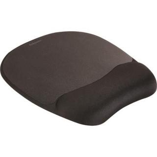 Egéralátét csuklótámasszal, habtöltésû, FELLOWES "Memory Foam", fekete