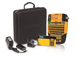 Elektromos feliratozógép, DYMO "Rhino 4200" készlet táskában (5 db)