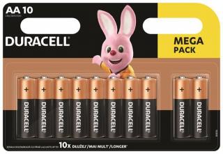 Elem, AA ceruza, 10 db, DURACELL "Basic" (10 db)