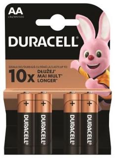 Elem, AA ceruza, 4 db, DURACELL "Basic" (4 db)