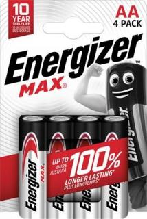 Elem, AA ceruza, 4 db, ENERGIZER "Max" (4 db)