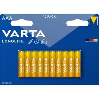 Elem, AAA mikro, 10 db, VARTA "Longlife" (10 db)