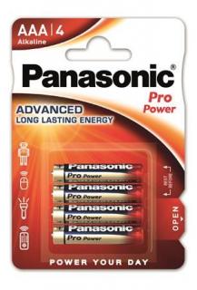 Elem, AAA mikro, 4 db, PANASONIC "Pro power" (4 db)