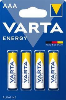 Elem, AAA mikro, 4 db, VARTA "Energy" (4 db)