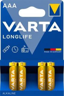 Elem, AAA mikro, 4 db, VARTA "Longlife" (4 db)