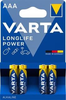 Elem, AAA mikro, 4 db, VARTA "Longlife Power" (4 db)