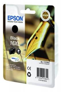 Epson 16XL nagy kapacitású fekete eredeti patron T1631