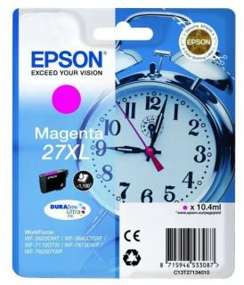 Epson 27XL nagy kapacitású magenta piros eredeti patron T2713