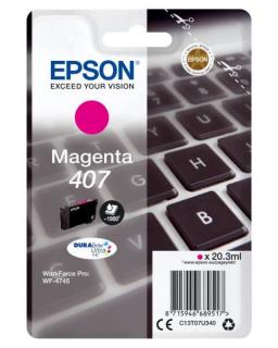 Epson 407 magenta piros eredeti patron T07U3