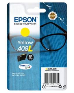 Epson 408L nagy kapacitású sárga eredeti patron T09K4 | WF-C4310 | WF-C4810 |