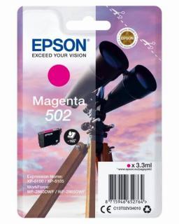 Epson 502 magenta piros eredeti patron T02V3 | XP5100 | XP5150 |