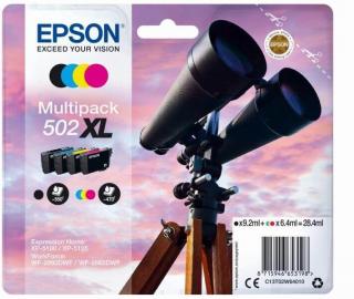 Epson 502XL BK,C,M,Y eredeti patron csomag T02W6 | XP5100 | XP5150 |