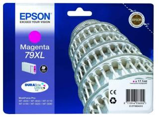 Epson 79XL nagy kapacitású magenta piros eredeti patron T7903 | WF-5110 | WF-5190 | WF-5620 | WF-5690 |