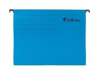Függõmappa, karton, A4, VICTORIA OFFICE, kék (25 db)