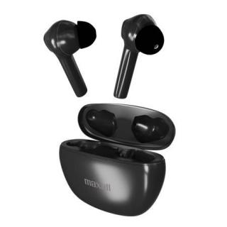 Fülhallgató, vezeték nélküli, Bluetooth 5.3, mikrofonnal, MAXELL "Dynamic+", fekete