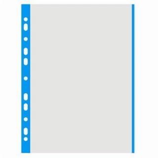 Genotherm, lefûzhetõ, színes szélû, A4, 40 mikron, narancsos felület, DONAU, kék (100 db)