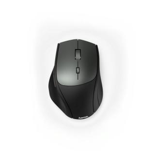 Hama Egér MW-600 vezeték nélküli 2db vevõvel (USB+TYPE-C) fekete
