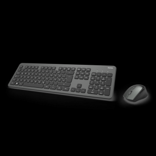 Hama Szett KMW-700 bluetooth vezeték nélküli billentyûzet + egér antracit