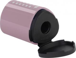 Hegyezõ, egylyukú, FABER-CASTELL "Grip 2001 mini", halvány rózsaszín