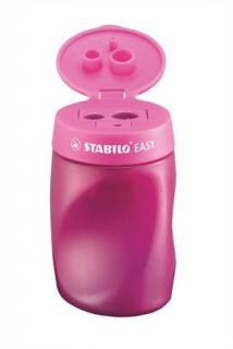 Hegyezõ, háromlyukú, tartályos, jobbkezes, STABILO "Easy", rózsaszín